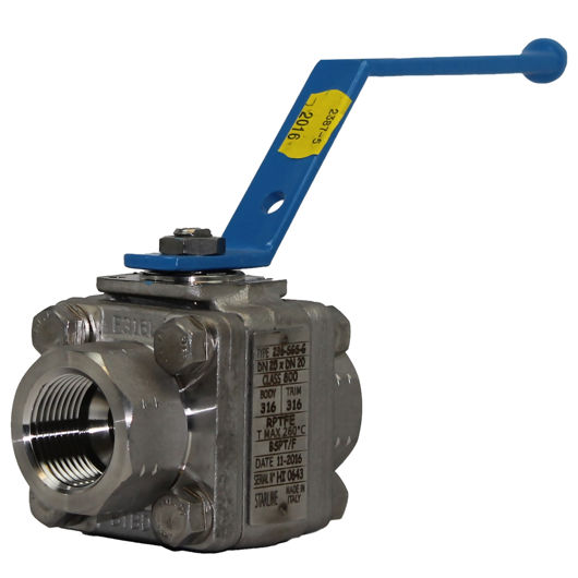 RB Starline Ball Valves Master Star F316 Stainless Steel Body Lever Op
